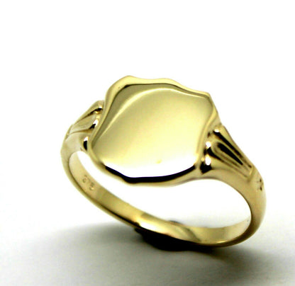 Kaedesigns, New Genuine New 9ct Solid Gold Large Signet Ring In Your Size 4553