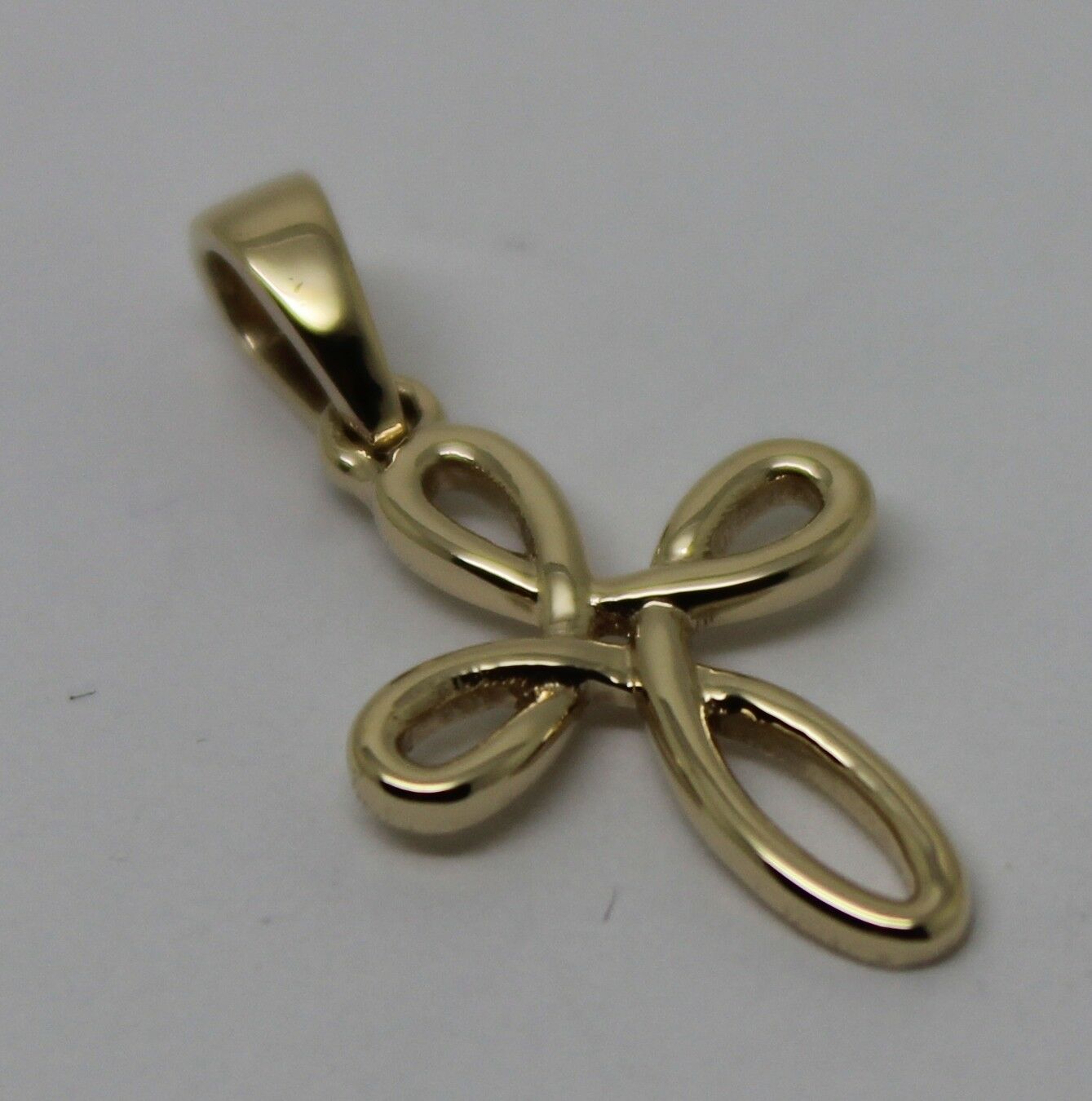 Kaedesigns New Genuine Small 9ct 9K Delicate Yellow, Rose or White Gold Celtic Cross Pendant