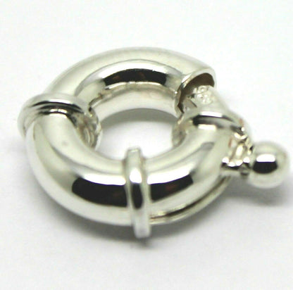 Kaedesigns New Genuine 13mm Sterling Silver Bolt Ring Clasp