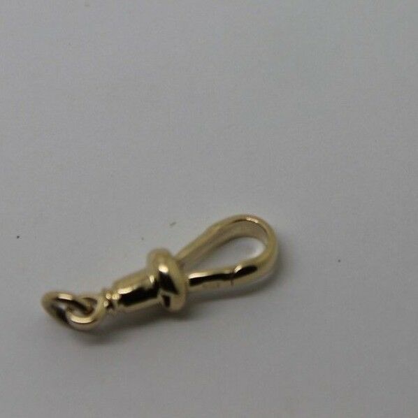 Kaedesigns New 9ct Solid Yellow, Rose or White Gold 375 Albert Swivel Clasp 21mm Size + Jump ring