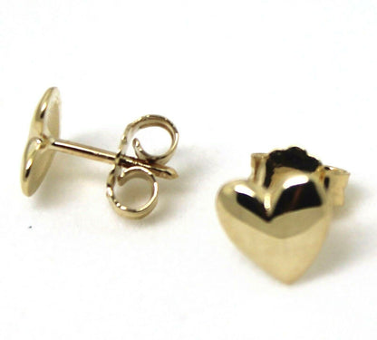 Kaedesigns New 9ct 9Kt Solid Yellow, Rose or White Gold Stud Small Heart Earrings