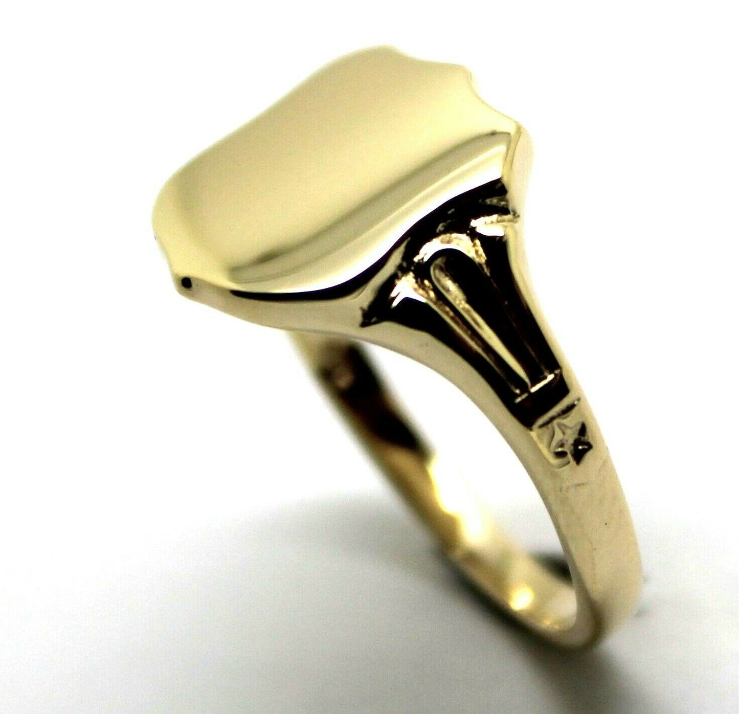 Kaedesigns, New Genuine New 9ct Solid Gold Large Signet Ring In Your Size 4553