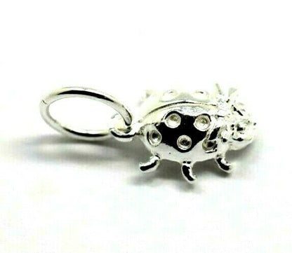 Kaedesigns New Sterling Silver Solid Ladybird Beetle Pendant / Charm