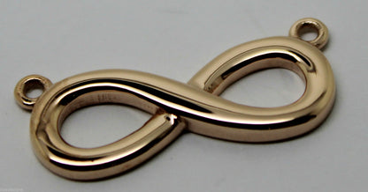 Kaedesigns New 9ct Yellow Or Rose Or White Gold Infinity Love Pendant