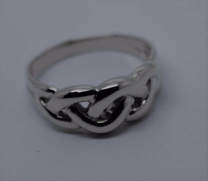 Kaedesigns Genuine New Full Solid Sterling Silver Celtic Knot Woven Ring