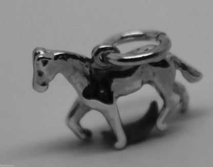 Kaedesigns, New Genuine Sterling Silver Solid Horse Pendant Or Charm