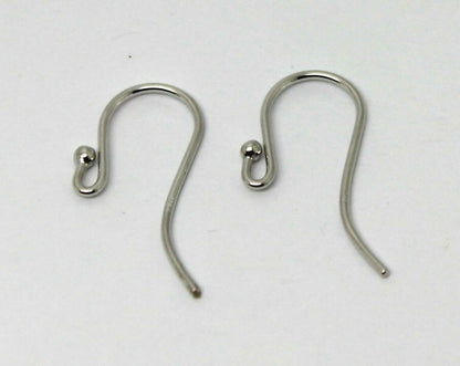 Kaedesigns New Genuine  925 Sterling Silver Shepherd Hooks For Earrings