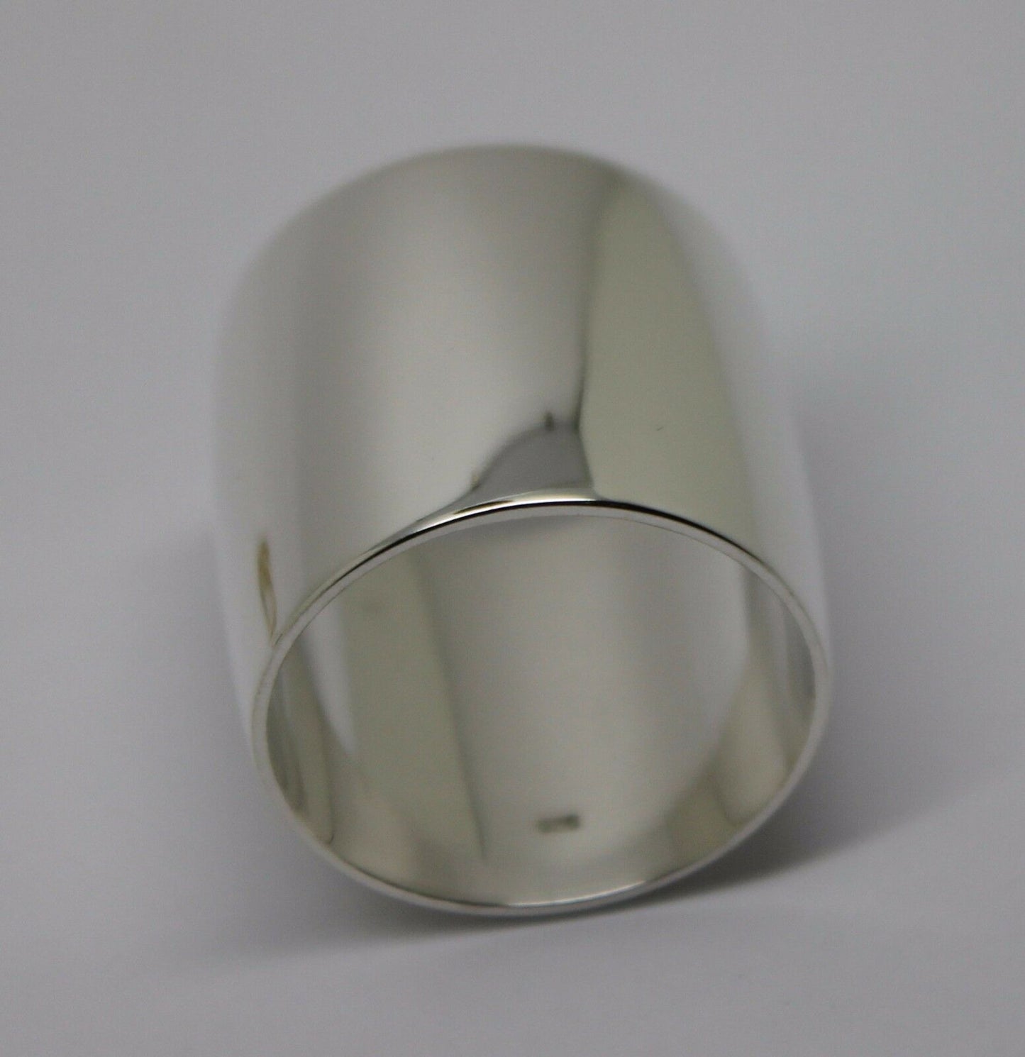 Genuine New Solid Sterling Silver Full Solid 20mm Extra Wide Band Ring