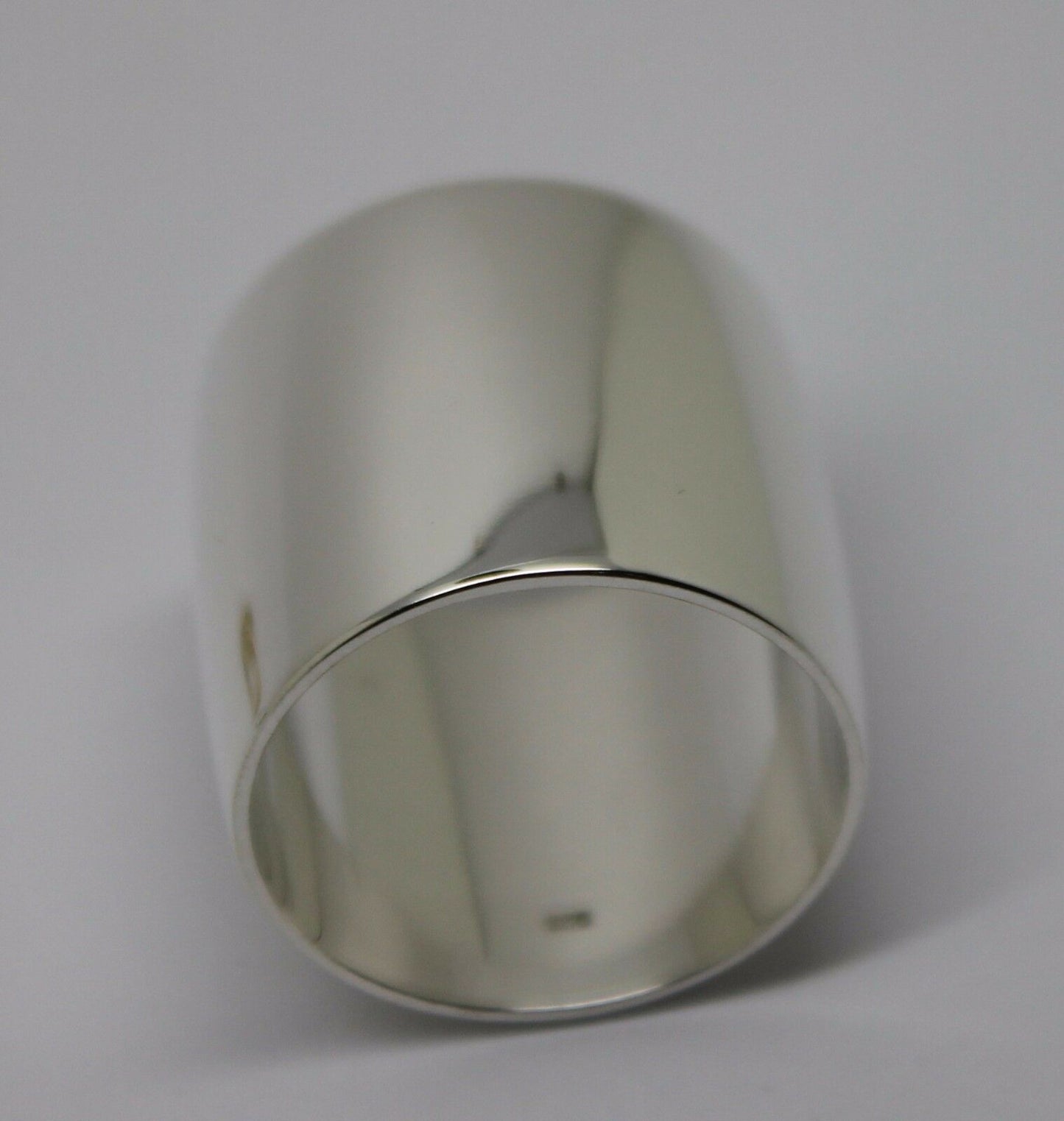 Genuine New Size P Sterling Silver Solid 20mm Extra Wide Band Ring