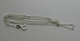 Genuine 925 Sterling Silver Kerb Curb Link Chain Necklace 55cm
