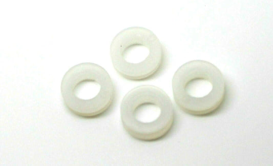 5 X Pairs Small, Medium or Large Rubber Earring Findings Donut Cushion 10Pcs