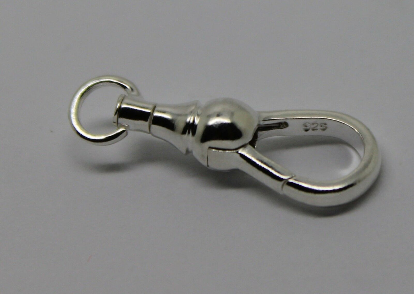 Sterling Silver 925 Ball Swivel Clasp 19mm, 22mm Or 24mm