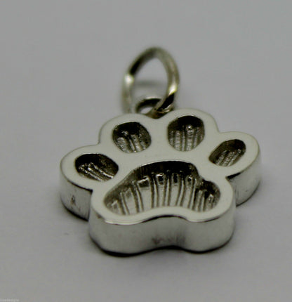 Kaedesigns New Heavy Genuine Sterling Silver 925 Dog Animal Paw Print Pendant