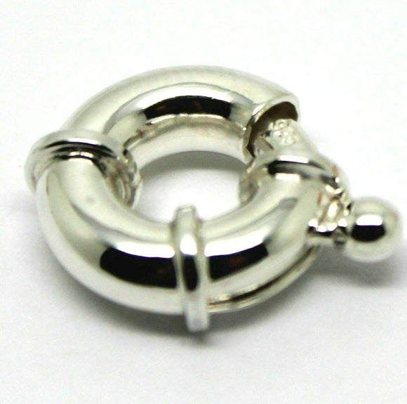 Kaedesigns New Genuine 14mm Sterling Silver Bolt Ring Clasp