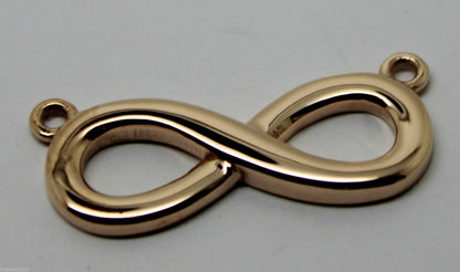 Kaedesigns New 9ct Yellow Or Rose Or White Gold Infinity Love Pendant