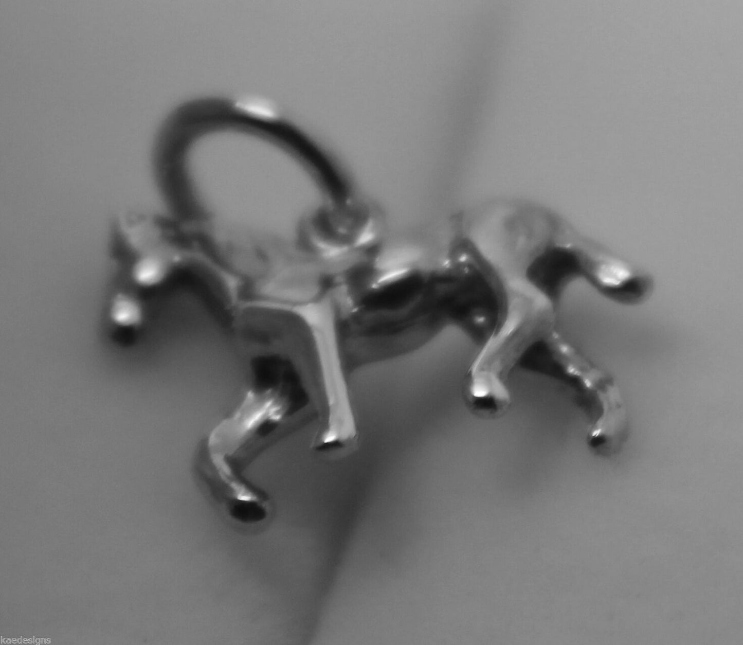 Kaedesigns, New Genuine Sterling Silver Solid Horse Pendant Or Charm