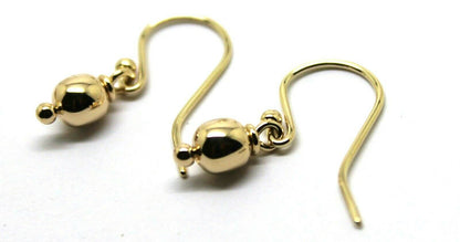 Kaedesigns New Genuine 9ct 9k Yellow, Rose or White Gold 6mm Hook Ball Earrings