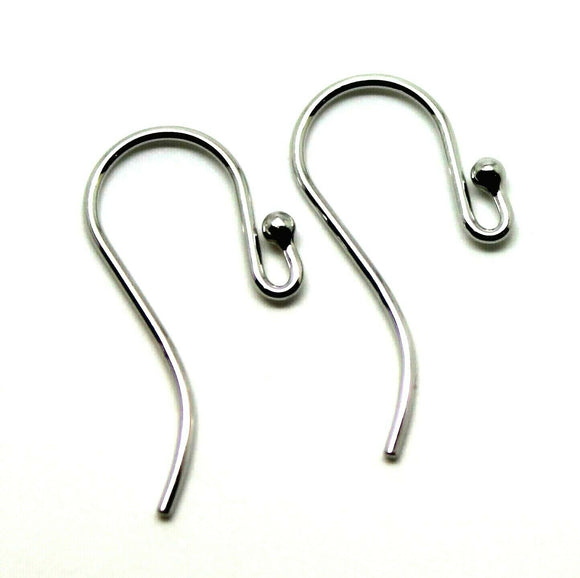 Kaedesigns New Genuine  925 Sterling Silver Shepard Hooks For Earrings