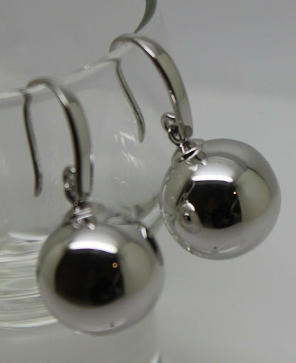 Kaedesigns Genuine Large 9ct 9k Yellow, Rose or White Gold 16mm Ball Earrings