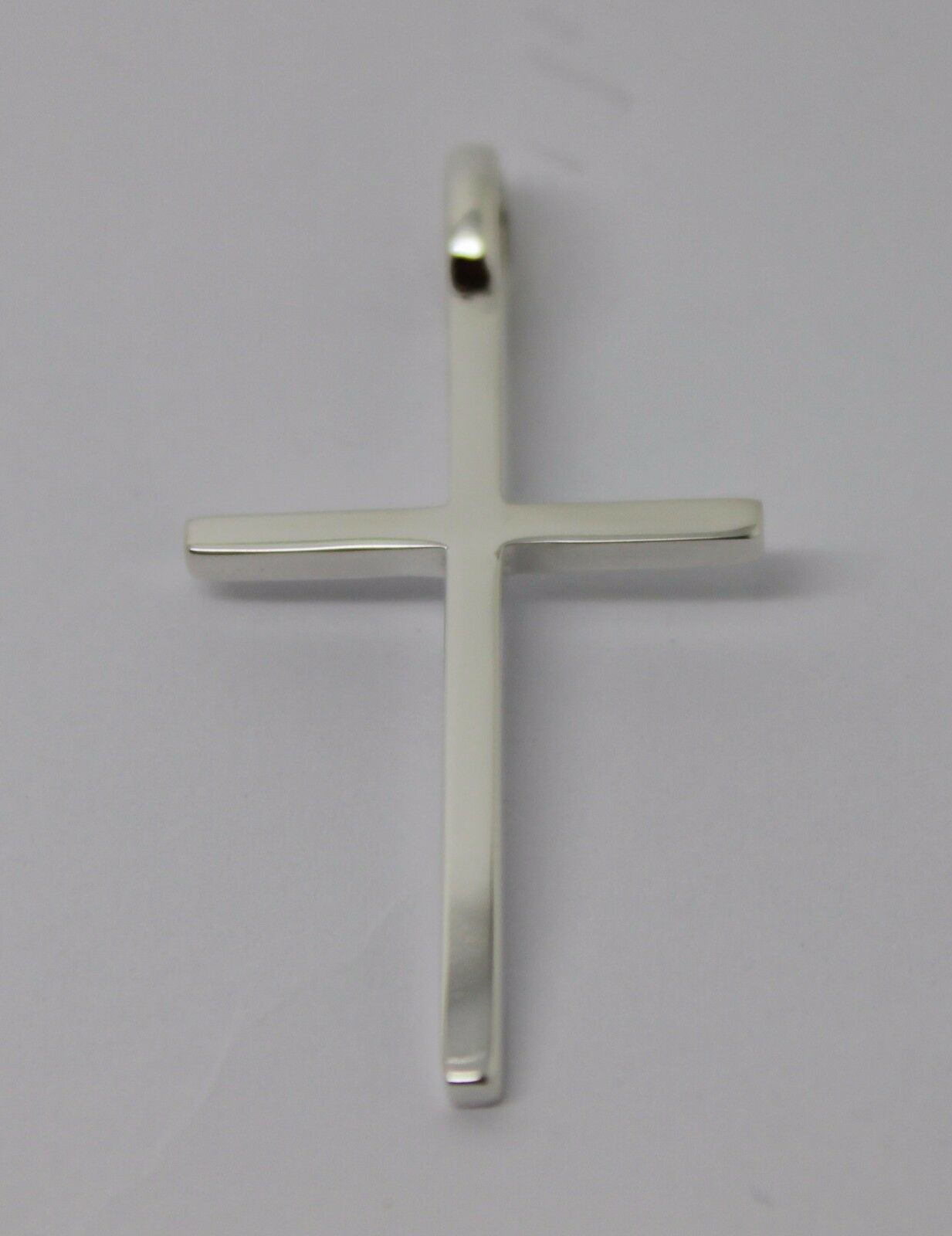 Kaedesigns, Genuine Solid New Sterling Silver Thin Medium Plain Cross Pendant