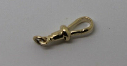 Kaedesigns New 9ct Solid Yellow, Rose or White Gold 375 Albert Swivel Clasp 21mm Size + Jump ring