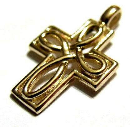 Kaedesigns, Genuine New 9ct 9k Yellow, Rose or White Gold 375 Celtic Cross Pendant