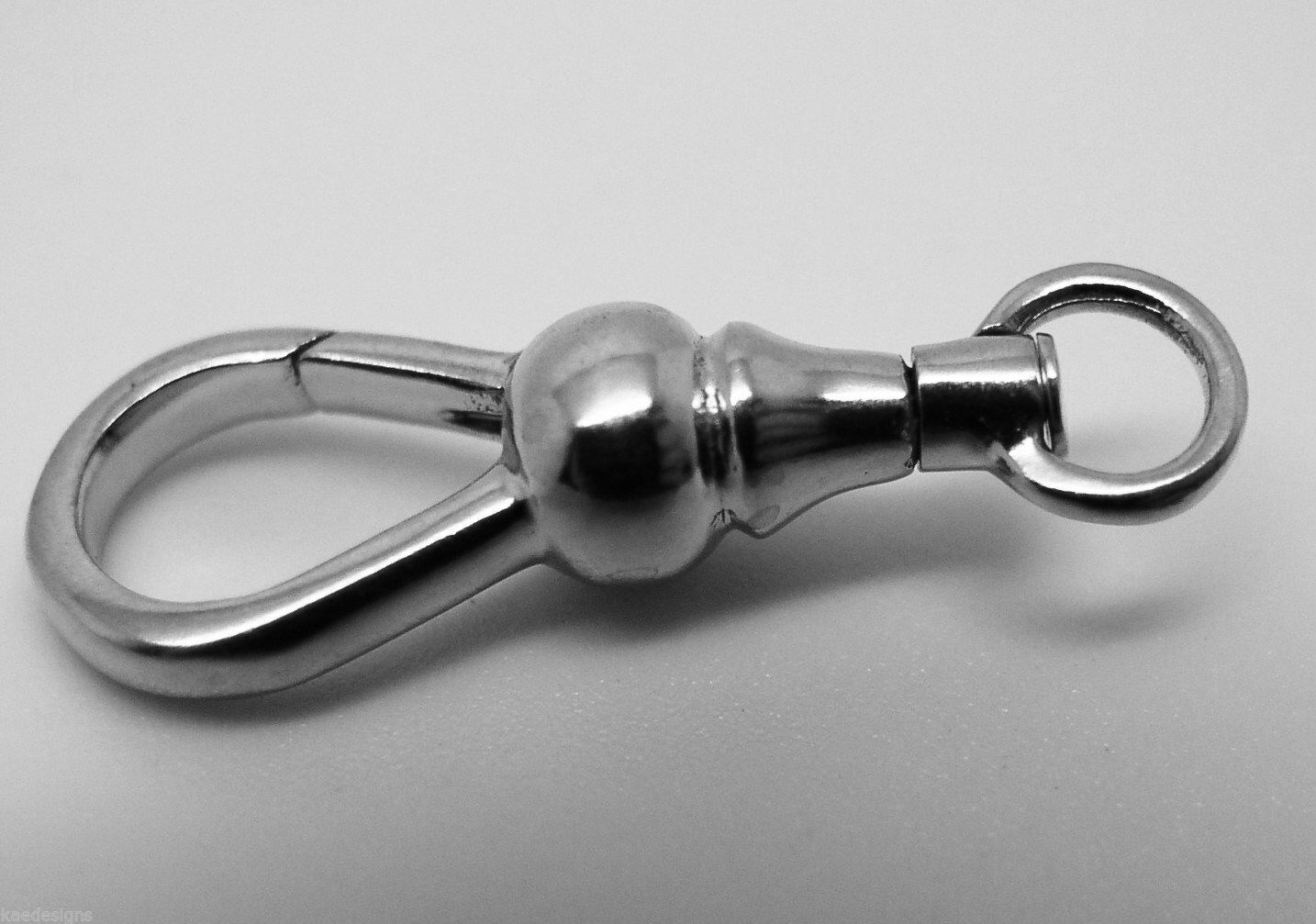 Sterling Silver 925 Ball Swivel Clasp 19mm, 22mm Or 24mm