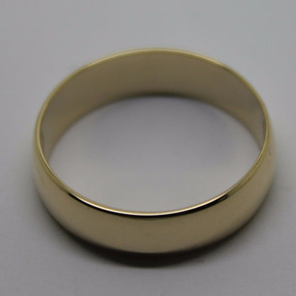 Kaedesigns Genuine Solid 9ct 9kt Yellow, Rose or White Gold Wedding Band Ring Size U 6mm Wide