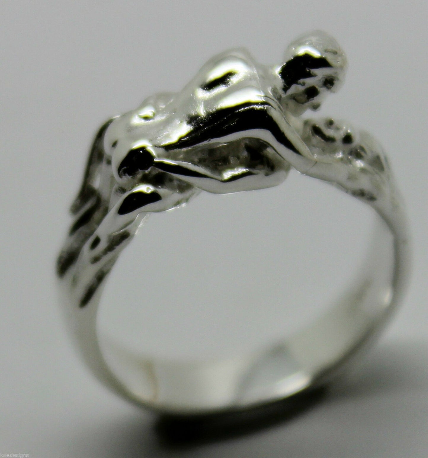 Kaedesigns, Genuine New Sterling Silver 925 Making Love Ring 276