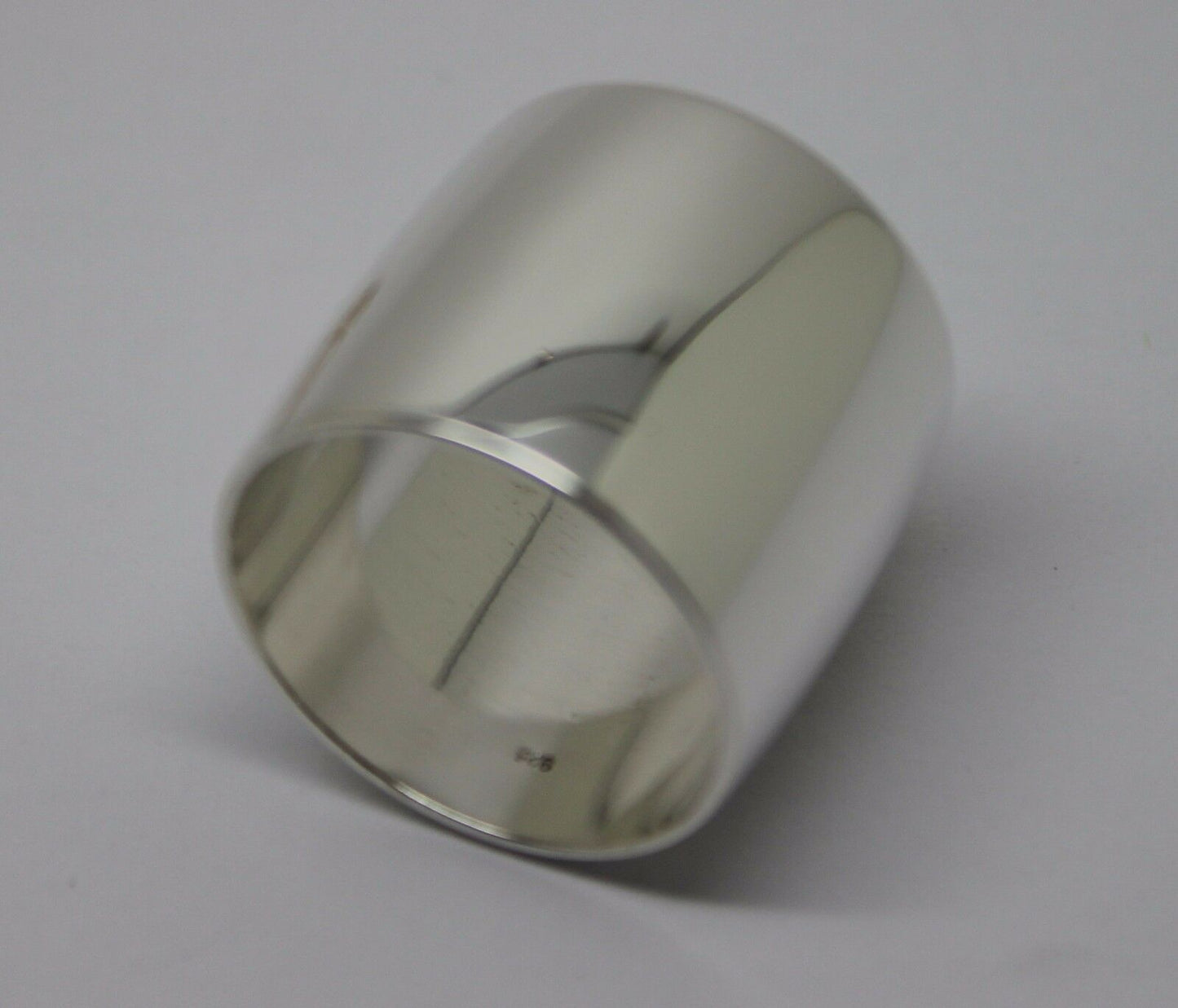 Genuine New Solid Sterling Silver Full Solid 20mm Extra Wide Band Ring