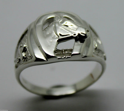 Size W  Kaedesigns, New Genuine Sterling Silver Large Horse Shoe Ring 390