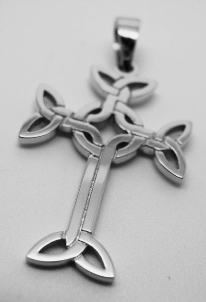 Kaedesigns Genuine Large Sterling Silver 925 Celtic Cross Pendant 425