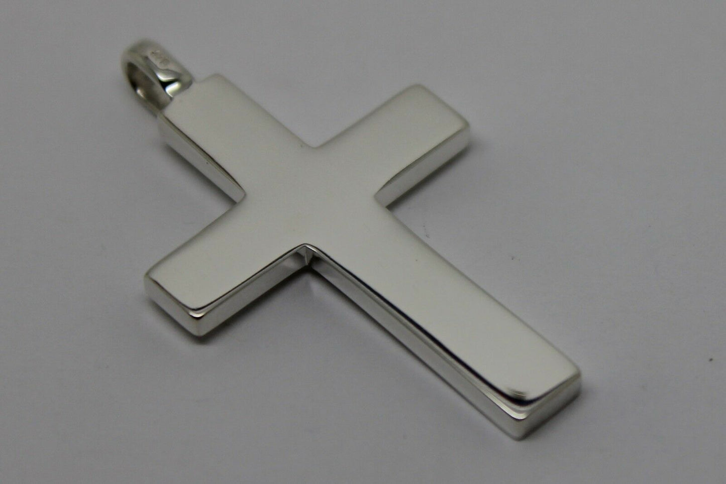 Kaedesigns Genuine Large Heavy Sterling Silver Huge Cross Pendant