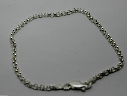 Kaedesigns Sterling Silver 925 Belcher bracelet 19cm long