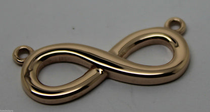 Kaedesigns New 9ct Yellow Or Rose Or White Gold Infinity Love Pendant