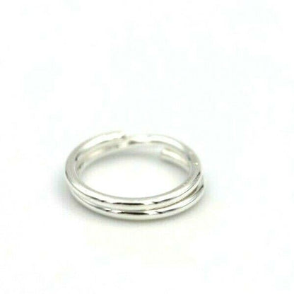 Kaedesigns 925 Sterling Silver Split Ring Many Sizes 5pcs Or 10pcs