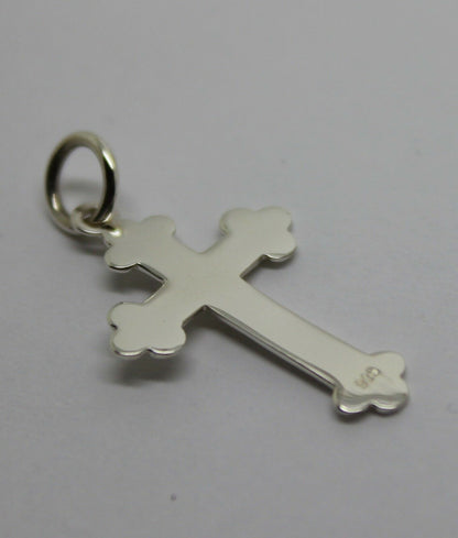 Genuine New Sterling Silver 925 Cross Religious Pendant