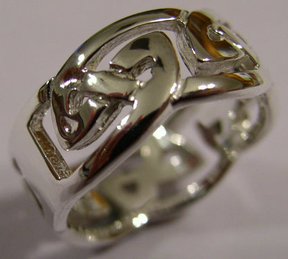 Kaedesigns New Genuine Genuine Solid New Sterling Silver Large Celtic Ring