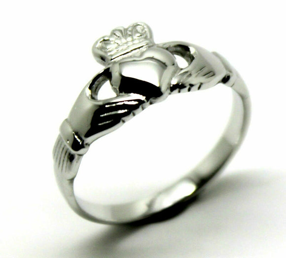 Genuine Sterling Silver Irish Claddagh Ring In your size Rrp$175