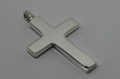 Kaedesigns Genuine Large Heavy Sterling Silver Huge Cross Pendant