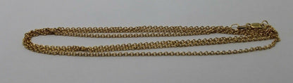 Genuine 9ct 9k Yellow Gold Belcher Chain Necklace 70cm 3.8grams