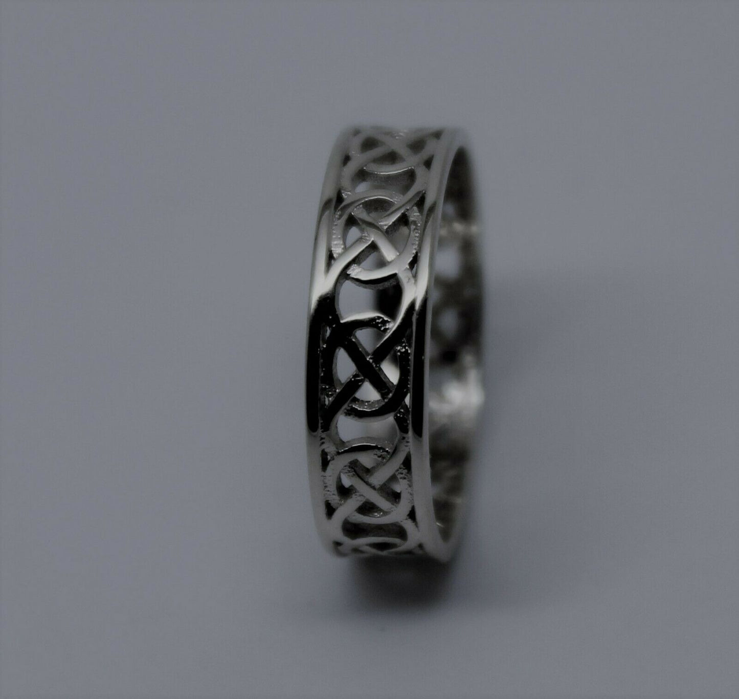 Kaedesigns New Genuine Sterling Silver 925 5mm Celtic Weave Ring