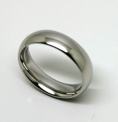 Size W / 11 Genuine Band Ring Platinum 950 Heavy Full Solid Wedding Band