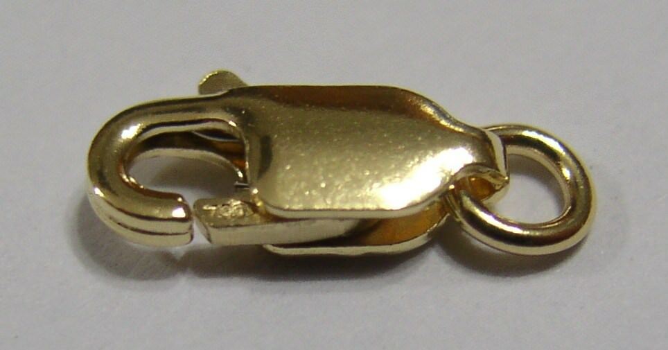 Kaedesigns, 18ct, 9ct Yellow Or Rose Or White Gold Or Sterling Silver Parrot Clasp All Sizes