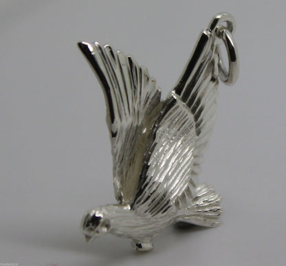 Kaedesigns New Sterling Silver Solid Dove Bird Pendant Or Charm