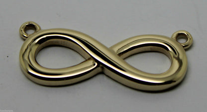 Kaedesigns New 9ct Yellow Or Rose Or White Gold Infinity Love Pendant