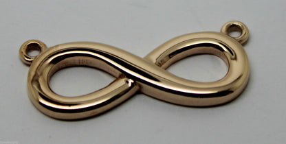 Kaedesigns New 9ct Yellow Or Rose Or White Gold Infinity Love Pendant