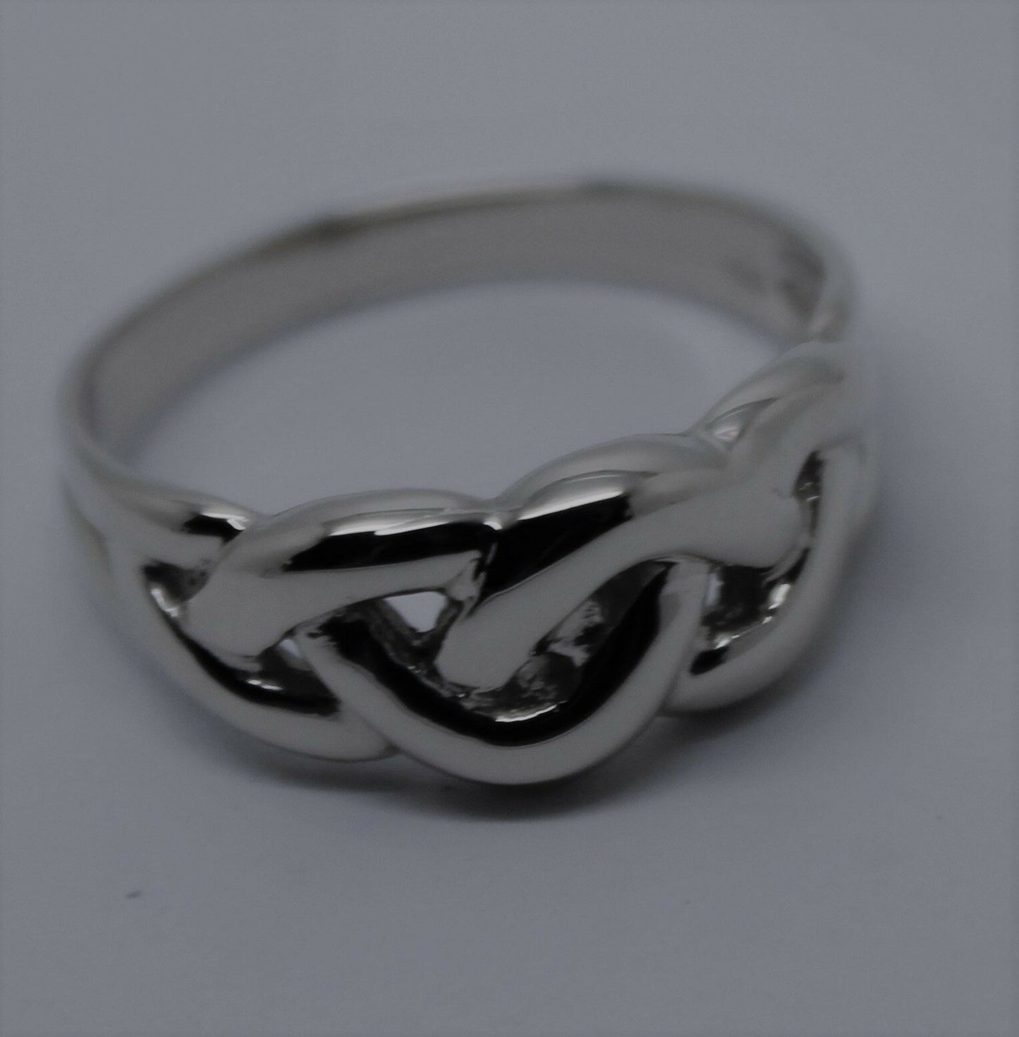 Kaedesigns Genuine New Full Solid Sterling Silver Celtic Knot Woven Ring