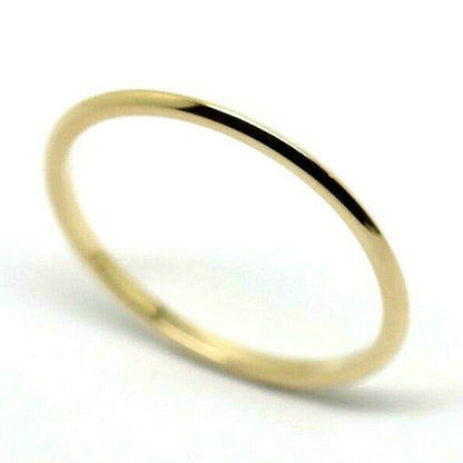 Size U Genuine Solid 9ct 9k White Or Rose Or Yellow Gold 1.5mm Wedding Band Ring