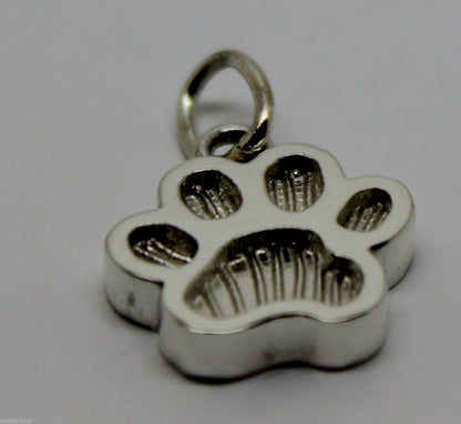 Kaedesigns New Heavy Genuine Sterling Silver 925 Dog Animal Paw Print Pendant